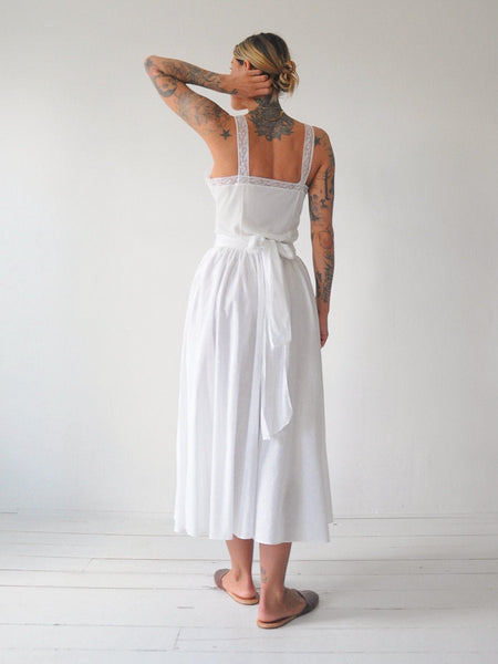 Ralph Lauren Cotton Wrap Skirt