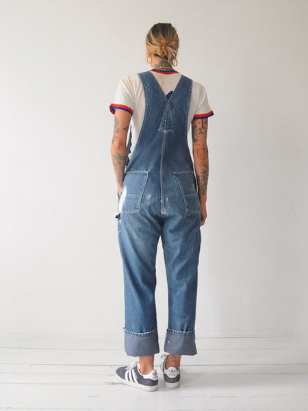 70's Painted Big Smith Overalls