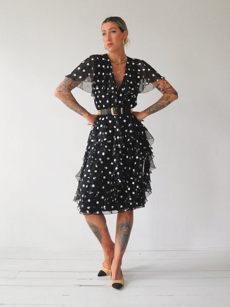 Camille Polka Dot Dress