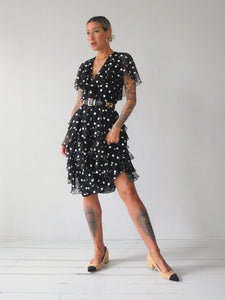 Camille Polka Dot Dress
