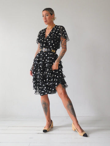 Camille Polka Dot Dress