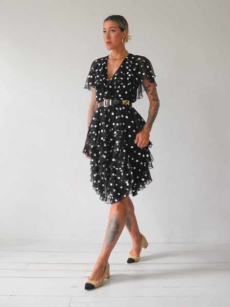 Camille Polka Dot Dress