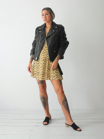 60's Lesco Leather Moto Jacket