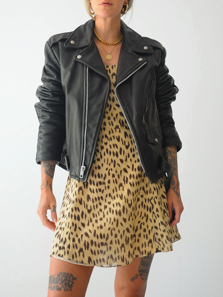 60's Lesco Leather Moto Jacket