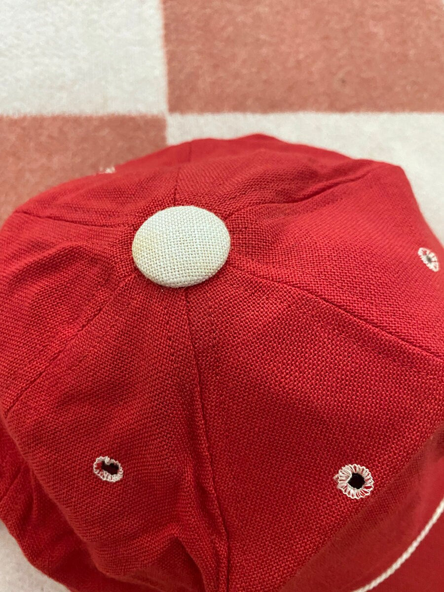 1960's Linen Flip-It Hat