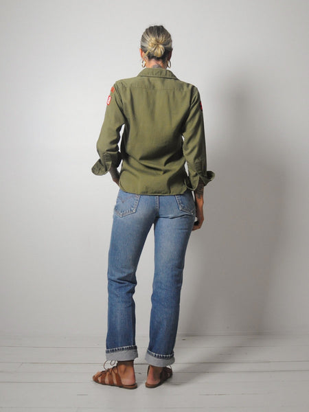 50's Patched Boy Scout Shirt
