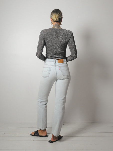 1970's Metallic Disco Top