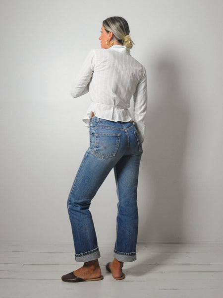 Mabel Victorian Peplum Blouse