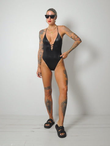 Frederick's Open Back Swimsuit