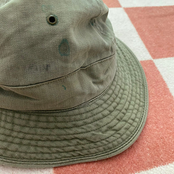 1940's WWII HBT Bucket Hat