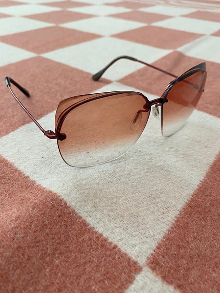 1970's Foster Grant Ombre Sunglasses
