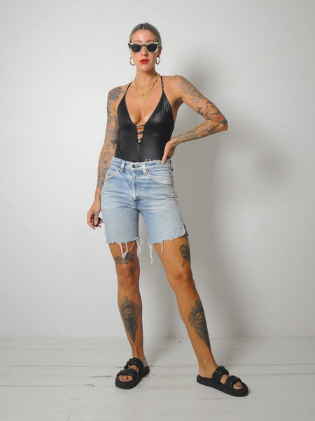 1970's Levi's Faded & Frayed Cut Offs