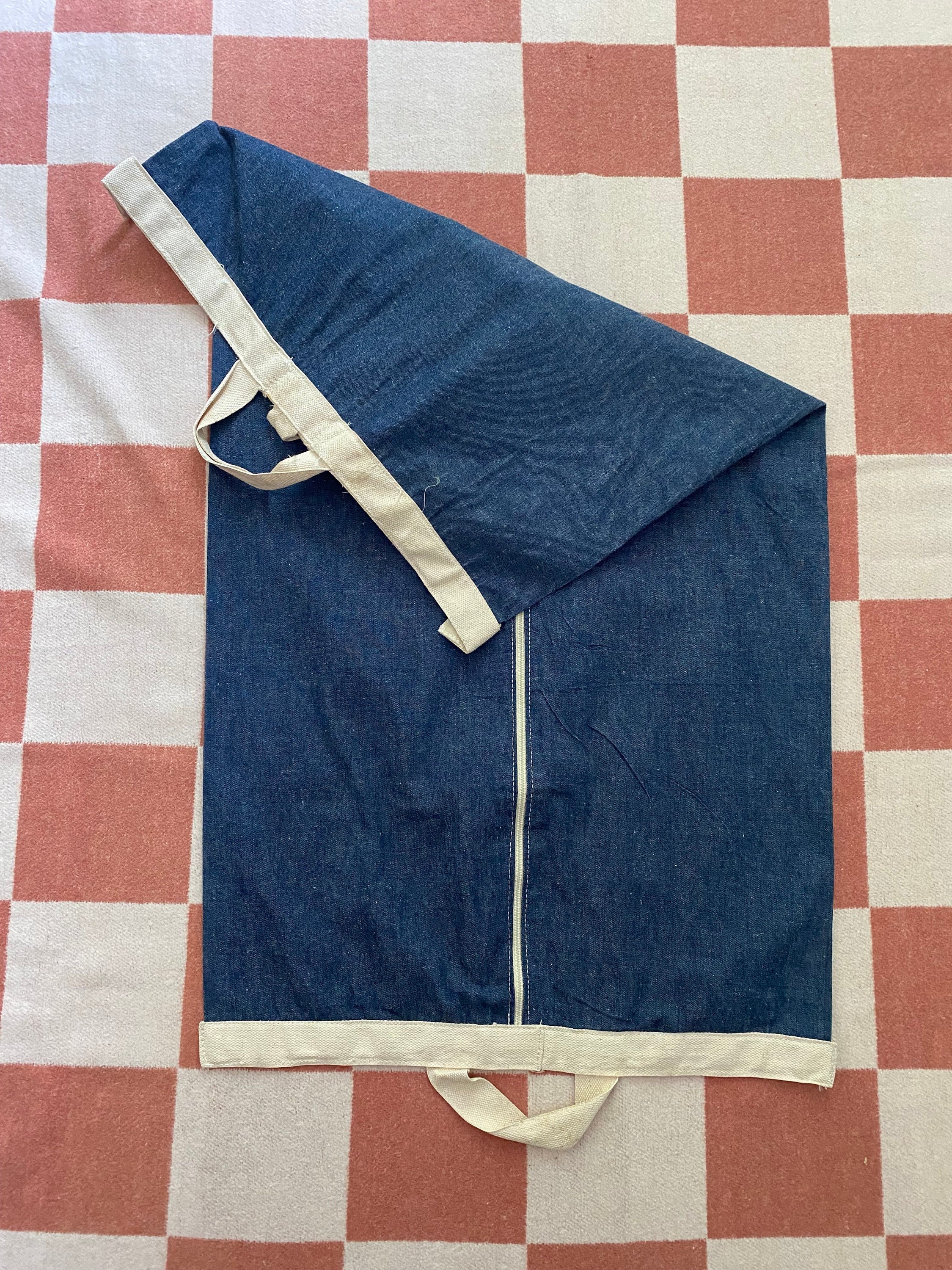 1970's Denim Garment Bag