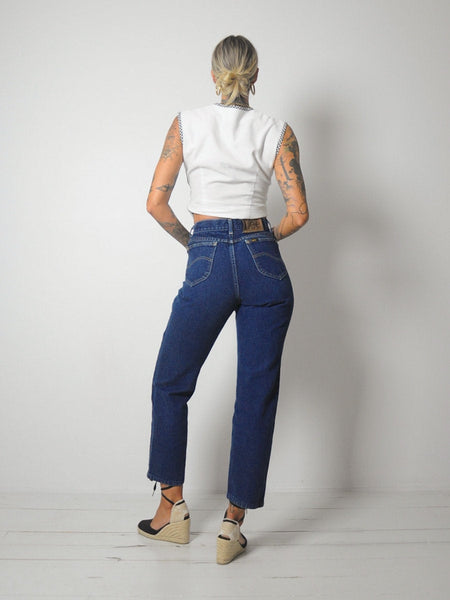 Indigo Wash Lee Jeans 26x27.5