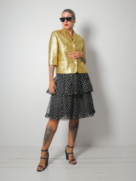 1950's Metallic Gold Blazer