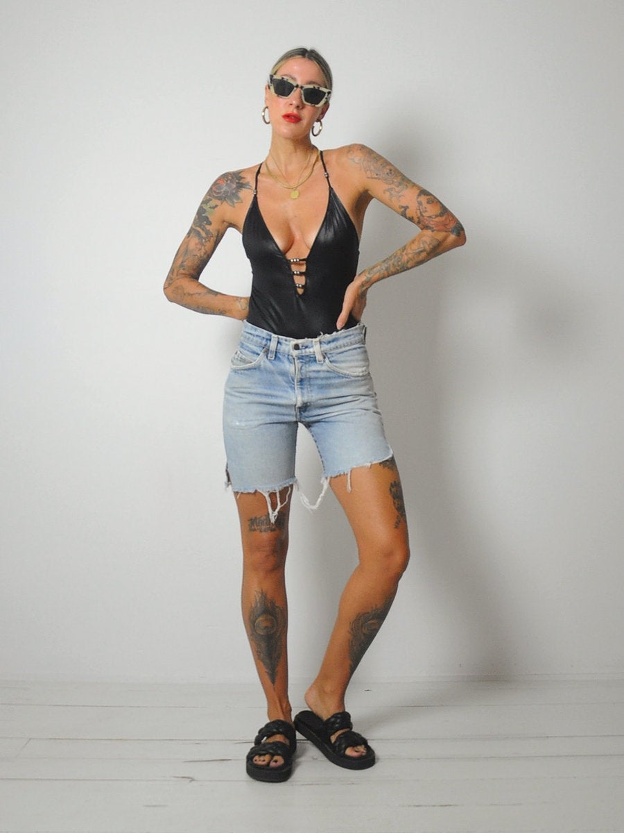 1970's Levi's Faded & Frayed Cut Offs