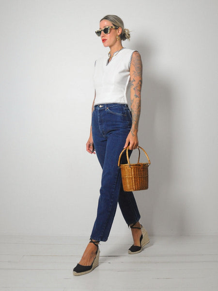 Indigo Wash Lee Jeans 26x27.5