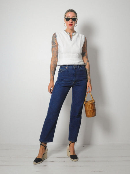 Indigo Wash Lee Jeans 26x27.5