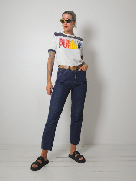 1970's Rainbow Purdue Tee