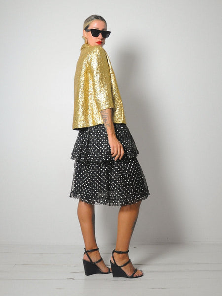 1950's Metallic Gold Blazer