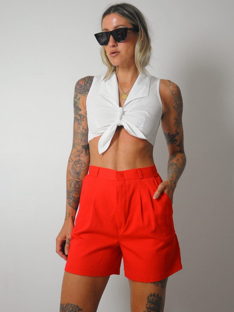 90's Cropped Tie Tank