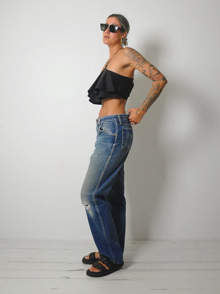 Faded Baggy Rustler Jeans 32x30