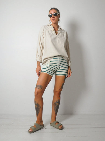 1970's Justine Flax Tunic