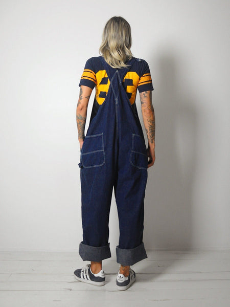 1950's Deadstock Indigo Overalls