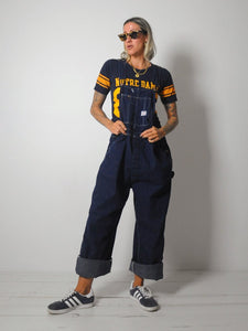 1950's Deadstock Indigo Overalls