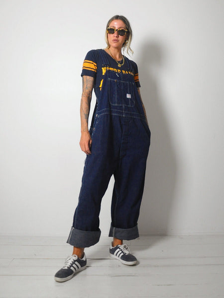 1950's Deadstock Indigo Overalls