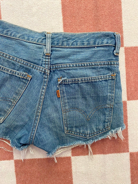 1970's Levi's Frayed Shorts