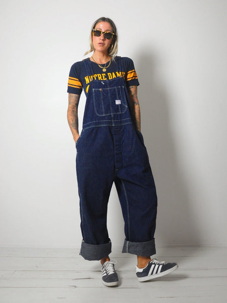 1950's Deadstock Indigo Overalls