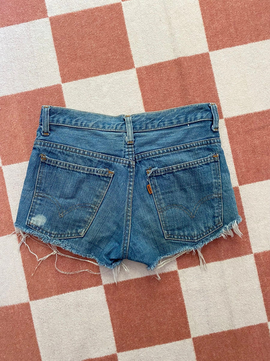 1970's Levi's Frayed Shorts