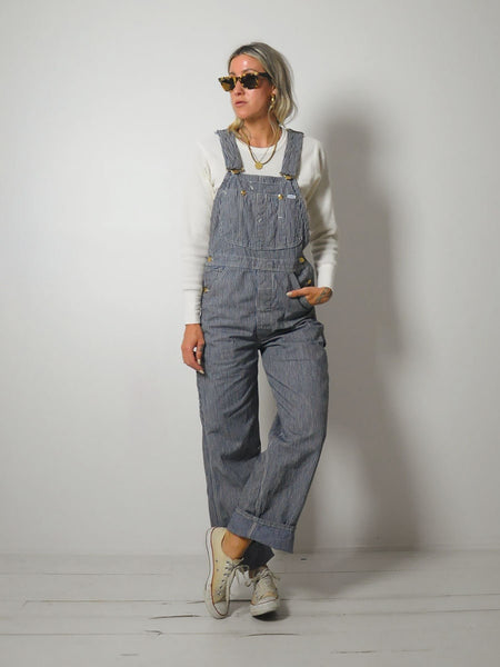 1960's Lee Hickory Stripe Overalls