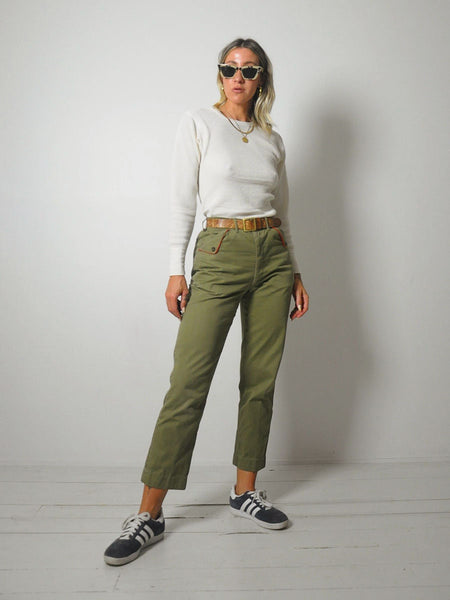 1970's Waffle Knit thermal