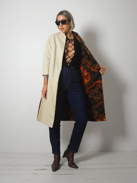 Reversible Batik Print Jacket