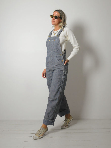 1960's Lee Hickory Stripe Overalls