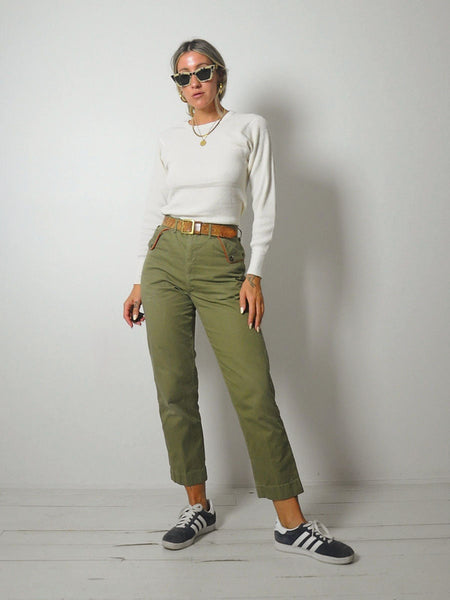 1970's Waffle Knit thermal