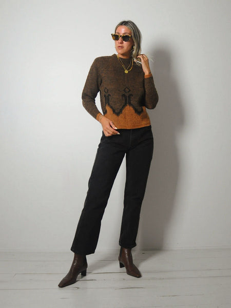 1960's Talbott Geometric Sweater