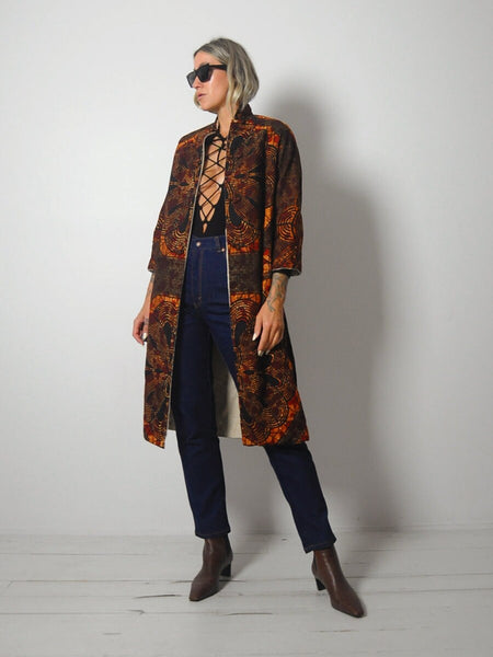 Reversible Batik Print Jacket
