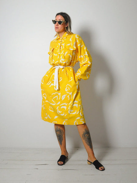 1980's Givenchy Tent Shirt Dress