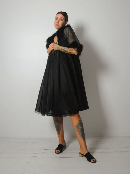 1960's Peignoir Slip Set