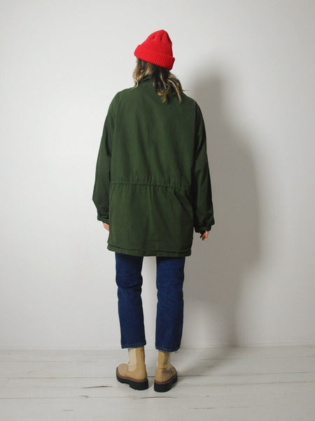 90's Era J.Crew Forest Parka