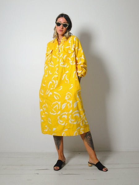 1980's Givenchy Tent Shirt Dress