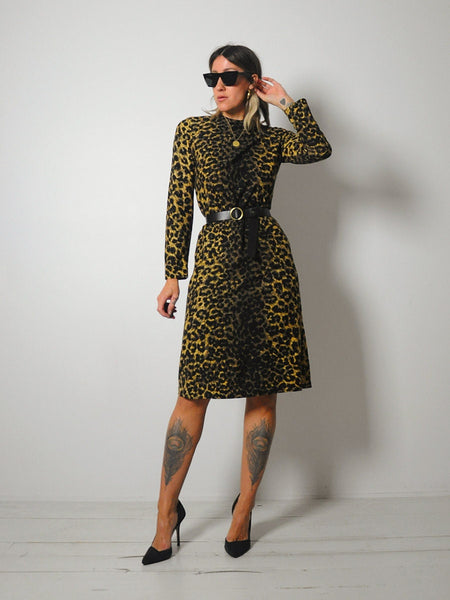 1960's Marchesa Di Grésy Leopard Dress