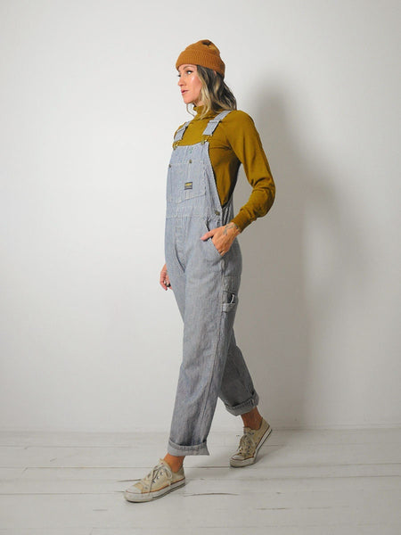 1970's Oshkosh Hickory Stripe Overalls