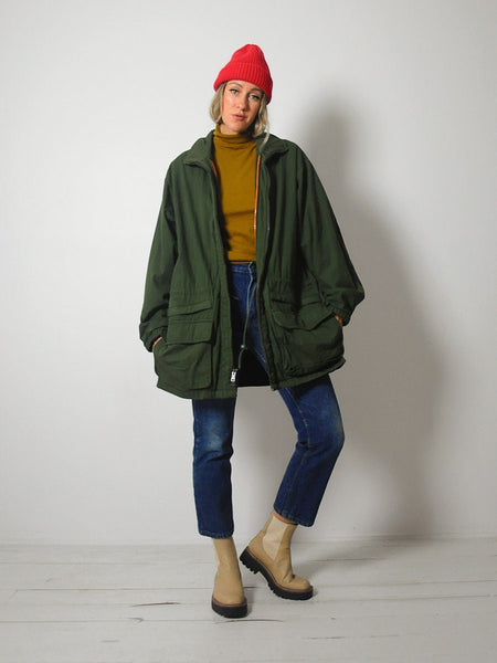 90's Era J.Crew Forest Parka