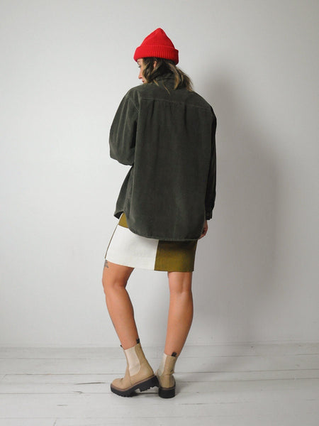 90's Wide Wale Corduroy Shirt