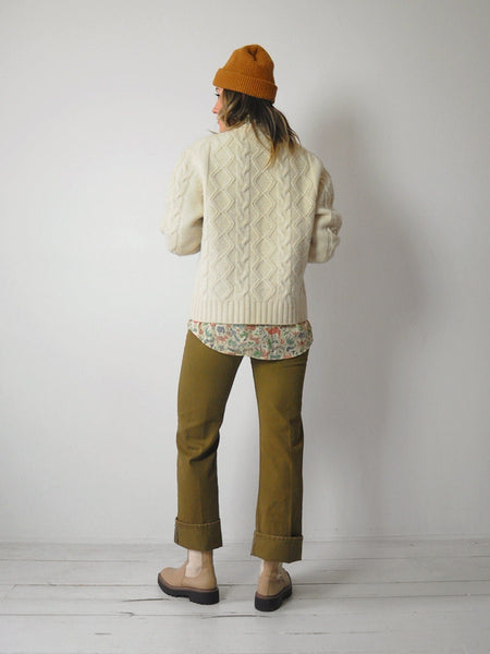 Woolrich Fisherman's knit Sweater