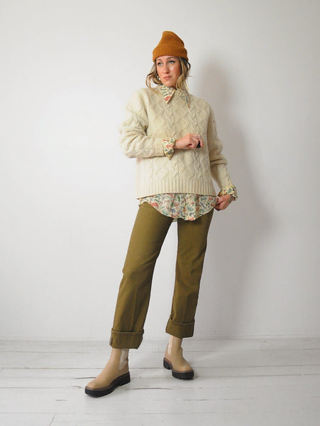 Woolrich Fisherman's knit Sweater